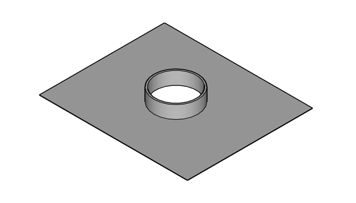 R-PI - Plaque rectangulaire avec ILU