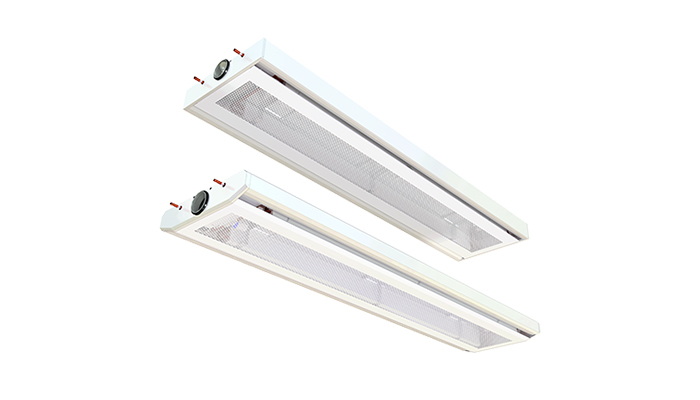 Professor XP - Exposed or integrated supply air beam